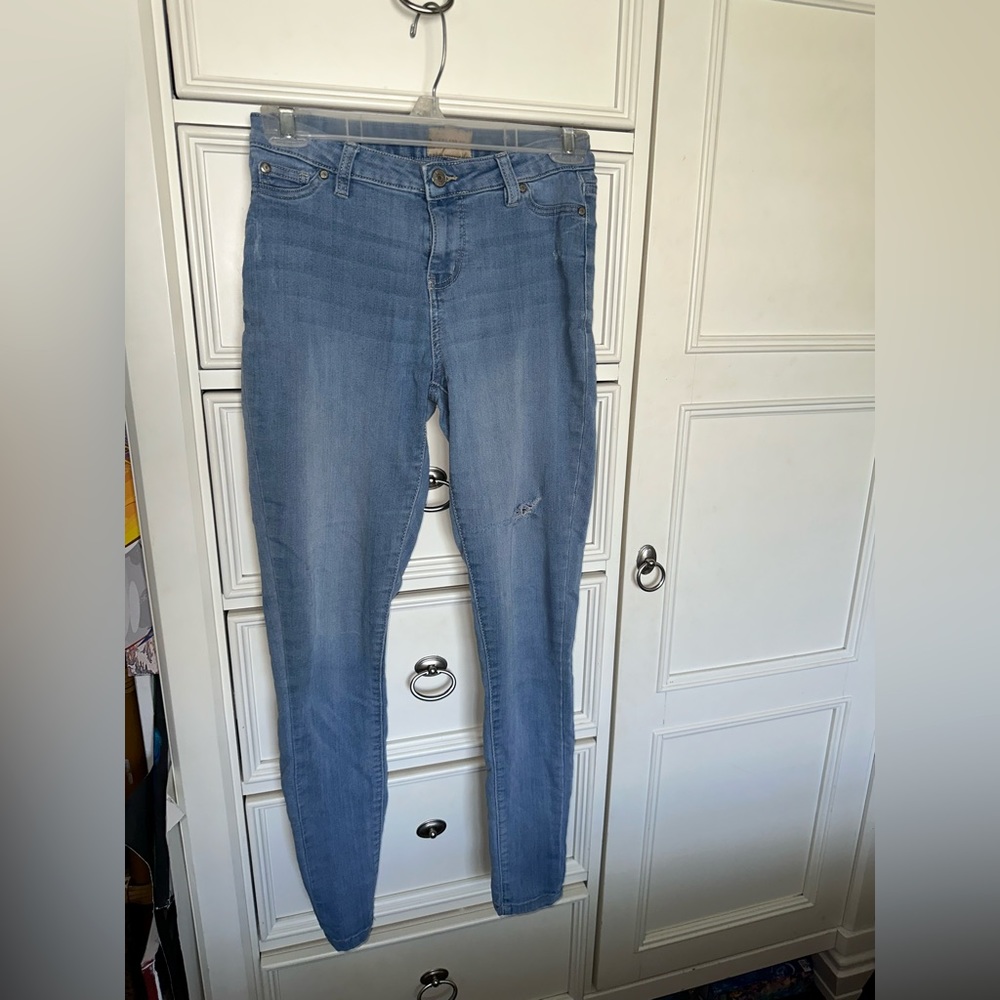 Celebrity Pink mid rise ankle skinny jeans (1)